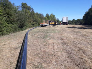 grollière, champdolent; forage dirigé